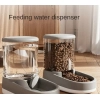 Pet Automatic Feeder Cat Food Bowl Things for Cats Puppy Bowl Feeding Watering Supplies Drinker Dog Food Storage Dispenser