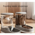 Pet Automatic Feeder Cat Food Bowl Things for Cats Puppy Bowl Feeding Watering Supplies Drinker Dog Food Storage Dispenser