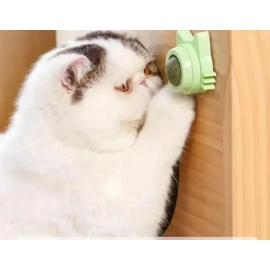 Catnip Balls Funny Lickable Cat Snack Catnip Balls Kitten Playing Chewing Cleaning Teeth Toy For Small Medium Cats pet supplies