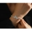 925 Sterling Silver Zircon Bracelets For Women Vintage Luxury Butterfly Adjustable Chain Bracelets Shiny Party Wedding Jewelry